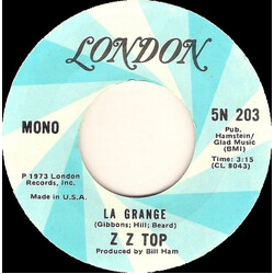 ZZ Top La Grange Vinyl 7" USED