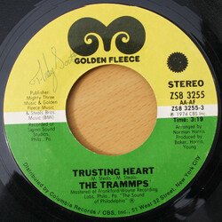 The Trammps Trusting Heart / Down Three Dark Streets Vinyl 7" USED