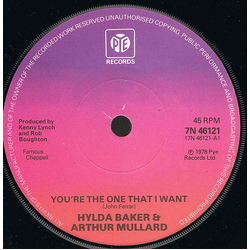 Hylda Baker / Arthur Mullard You're The One That I Want Vinyl 7" USED