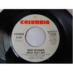 Boz Scaggs What Can I Say Vinyl 7" USED
