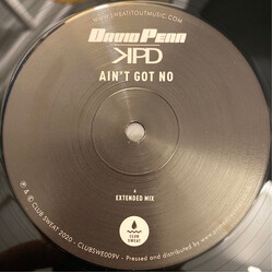 David Penn / Kpd Ain’t Got No Vinyl 12" USED