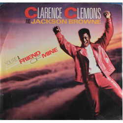 Clarence Clemons / Jackson Browne You're A Friend Of Mine Vinyl 7" USED