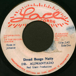 Dr. Alimantado Dread Bongo Natty Vinyl 7" USED