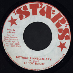 Leroy Smart Nothing Unnecessary USED VINYL 7INCH
