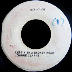 Johnny Clarke / King Tubby / The Aggrovators Left With A Broken Heart / Straight To Andy's Head Vinyl 7" USED
