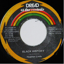 Hopeton Lindo Black History Vinyl 7" USED