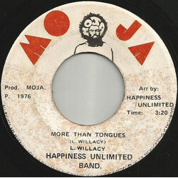 Lloyd Willacy / Happiness Unlimited More Than Tongues Vinyl 7" USED