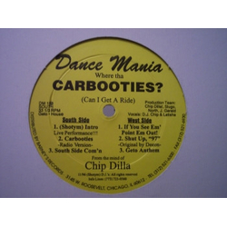 DJ Chip Where Tha Carbooties? (Can I Get A Ride) Vinyl 12" USED