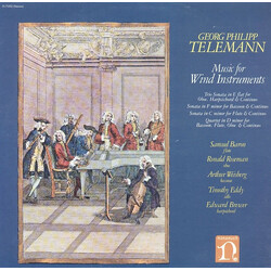 Georg Philipp Telemann Music For Wind Instruments Vinyl LP USED