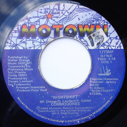 Commodores Nightshift Vinyl 7" USED