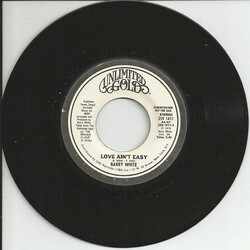 Barry White Love Ain't Easy Vinyl 7" USED