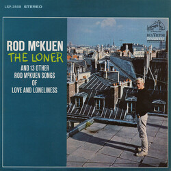 Rod McKuen The Loner And 13 Other Rod McKuen Songs Of Love And Loneliness Vinyl LP USED