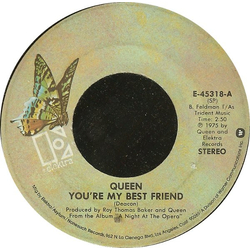 Queen You're My Best Friend / '39 Vinyl 7" USED