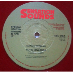 Rupie Edwards Dance With Me / Falling In Love Vinyl 12" USED