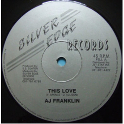 A.J. Franklin This Love Vinyl 12" USED