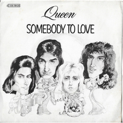 Queen Somebody To Love Vinyl 7" USED