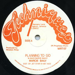 Marcia Bailey / Vic Taylor Planning To Go / A Man Can't Hold A Woman Vinyl 12" USED