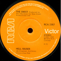 The Sweet Hell Raiser Vinyl 7" USED