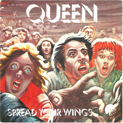 Queen Spread Your Wings Vinyl 7" USED