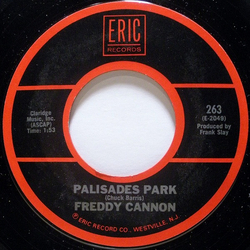 Freddy Cannon Palisades Park / Transistor Sister Vinyl 7" USED