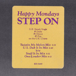 Happy Mondays Step On Vinyl 12" USED