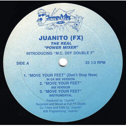 DJ Juanito Move Your Feet / Naughty Boy Mix Vinyl 12" USED
