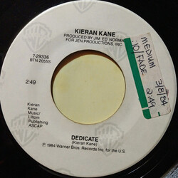 Kieran Kane Dedicate Vinyl 7" USED