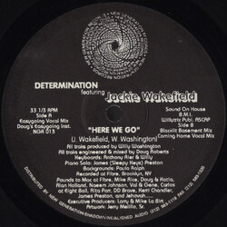 Determination / Jackie Wakefield Here We Go Vinyl 12" USED