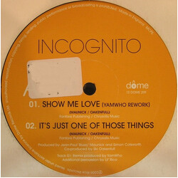 Incognito Show Me Love Vinyl 12" USED