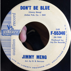 Jimmy Meng Don't Be Blue Vinyl 7" USED