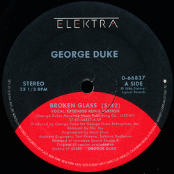 George Duke Broken Glass Vinyl 12" USED
