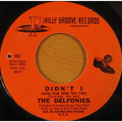 The Delfonics Didn't I (Blow Your Mind This Time) / Down Is Up, Up Is Down Vinyl 7" USED