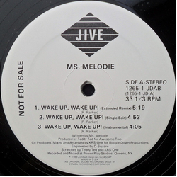 Ms. Melodie Wake Up, Wake Up! / Live On Stage Vinyl 12" USED