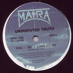 Various You + Me = Love / Wear It Out / Le Spank Vinyl 12" USED