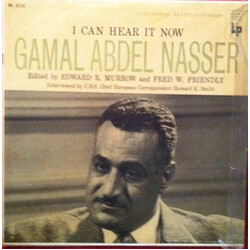 جمال عبد الناصر I Can Hear It Now Vinyl LP USED
