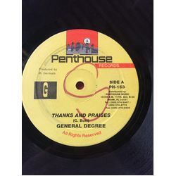 General Degree Thanks And Praises Vinyl 12" USED