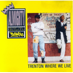 Almighty Asiatic Star / K.D. Ranks Trenton Where We Live Vinyl 12" USED