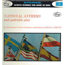 International Concert Orchestra / Samuel L. Spence National Anthems And Patriotic Airs Vinyl LP USED