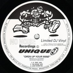 Unique 3 Open Up Your Mind Vinyl 12" USED