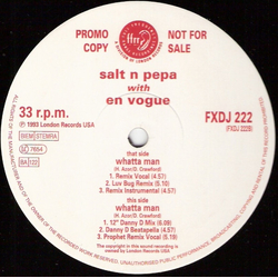 Salt 'N' Pepa / En Vogue Whatta Man Vinyl 12" USED