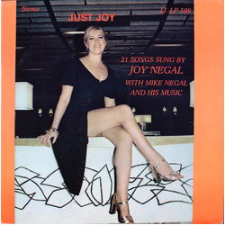 Joy Negal / Mike Negal And His Music Just Joy Vinyl LP USED