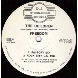 The Children Freedom Vinyl 12" USED