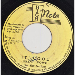 Brent Dowe It Cool Vinyl 7" USED