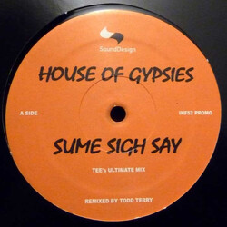 House Of Gypsies Sume Sigh Say Vinyl 12" USED