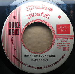 The Paragons Happy Go Lucky Girl / So Much Pain Vinyl 7" USED