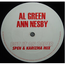 Ann Nesby / Al Green Put It On Paper Vinyl 12" USED