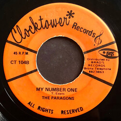 The Paragons My Number One / Memories By The Score Vinyl 7" USED