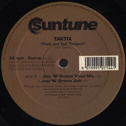 Tak Tix Pride And Self Respect Vinyl 12" USED