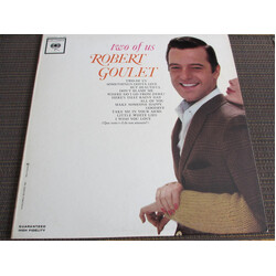 Robert Goulet Two Of Us Vinyl LP USED