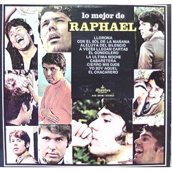 Raphael (2) Lo Mejor De Raphael Vinyl LP USED
